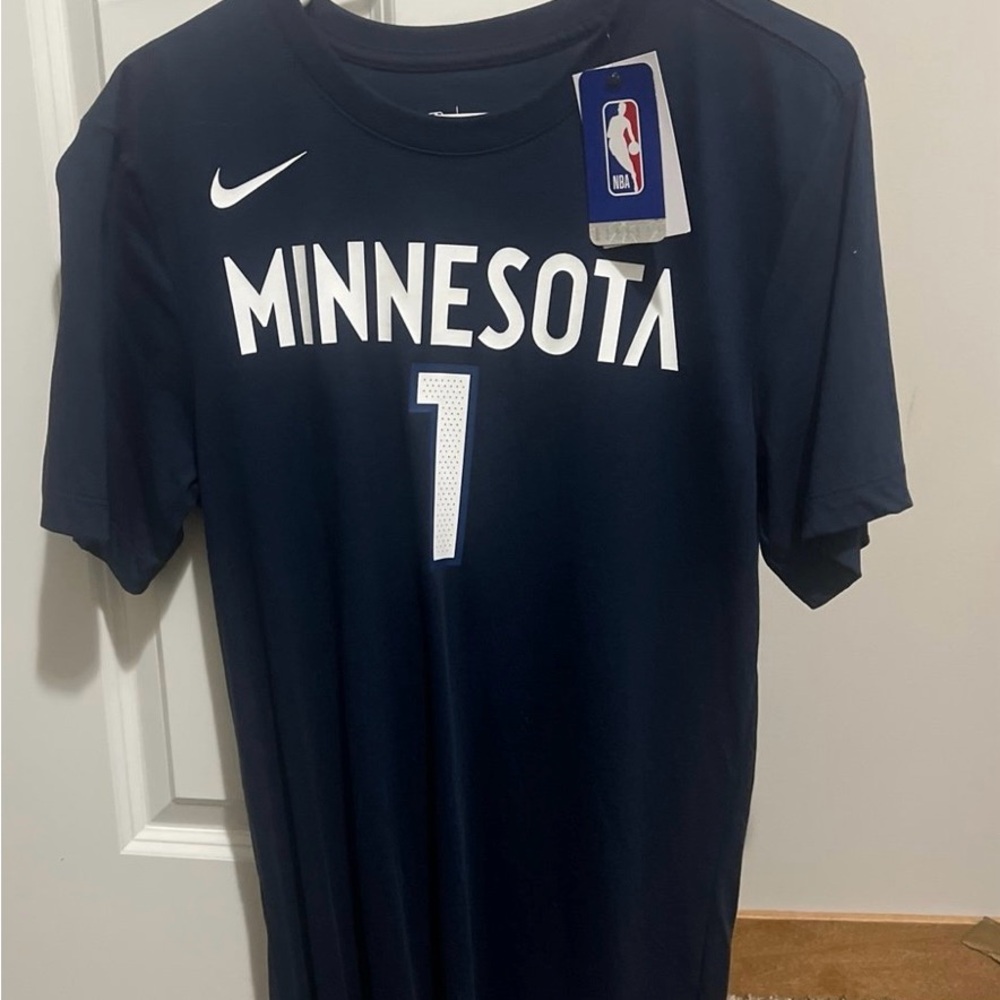 Minnesota Timberwolves Anthony Edwards #1 Nike NBA T-Shirt